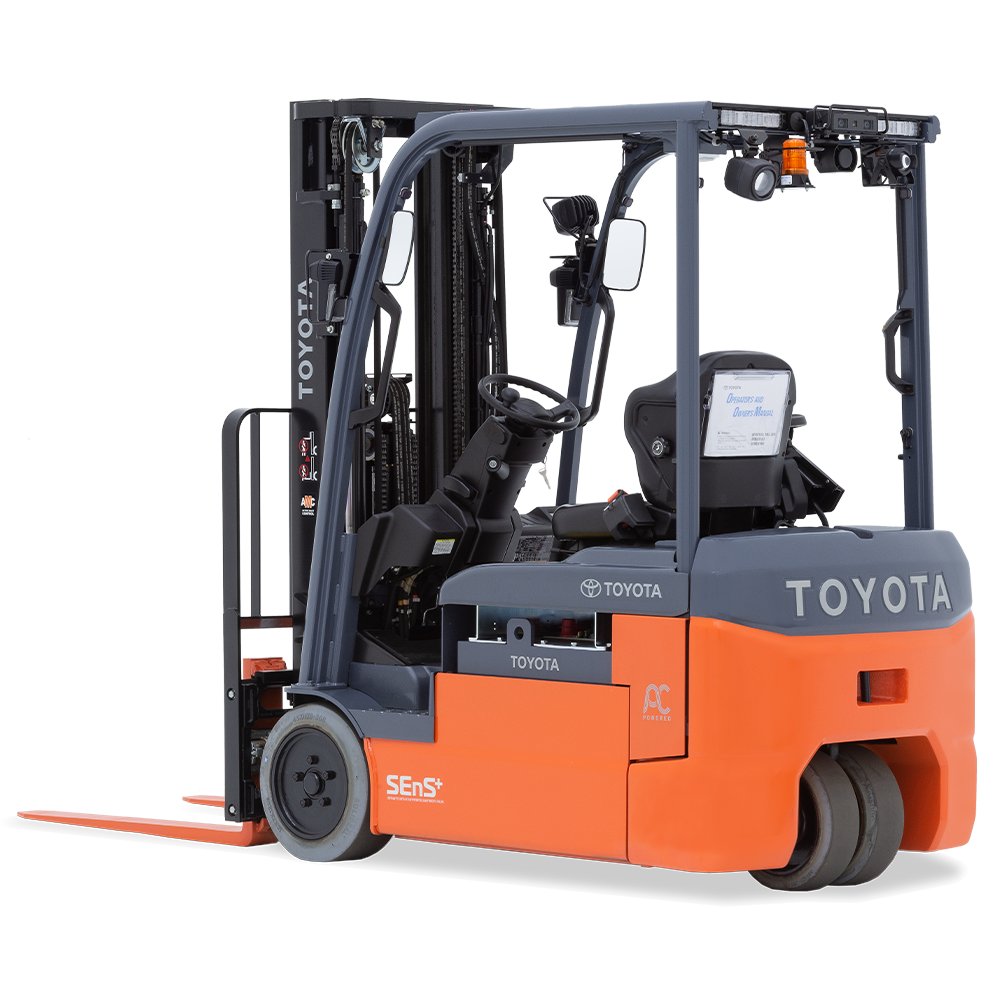 toyota 3-wheel electric forklift