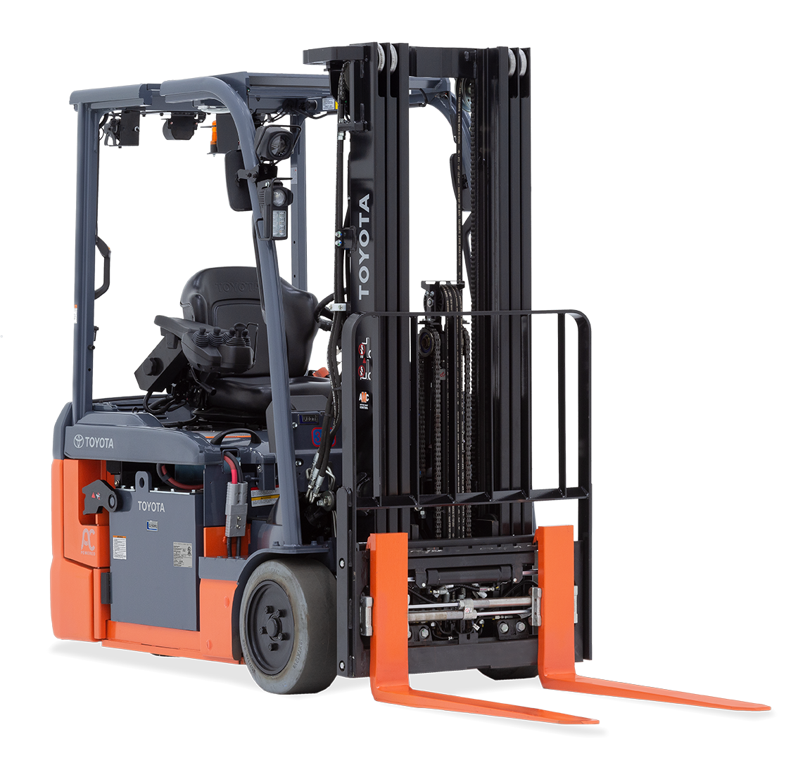 toyota 3-wheel electric forklift