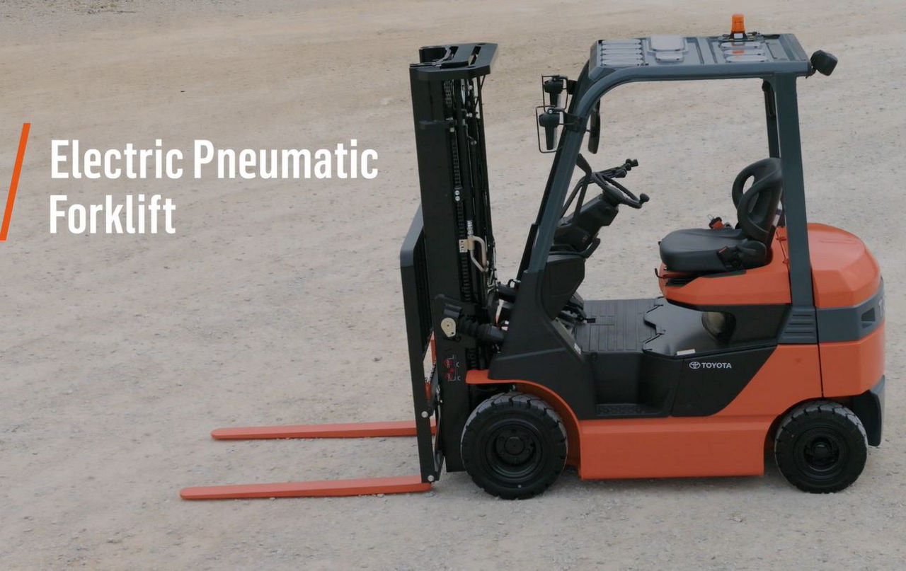 Chariot élévateur pneumatique électrique 48 V/80 V de Toyota (modèles 8FB / 8FBH / 8FBJ)