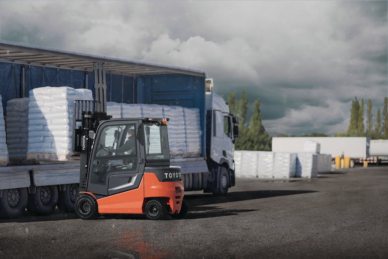 cabin option for electric forklift