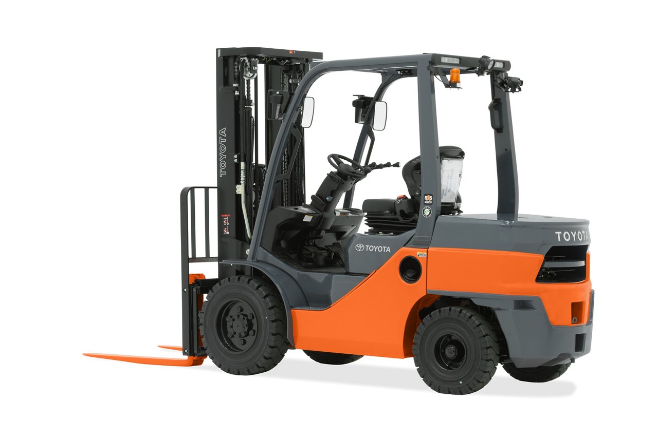 toyota core diesel pneumatic forklift