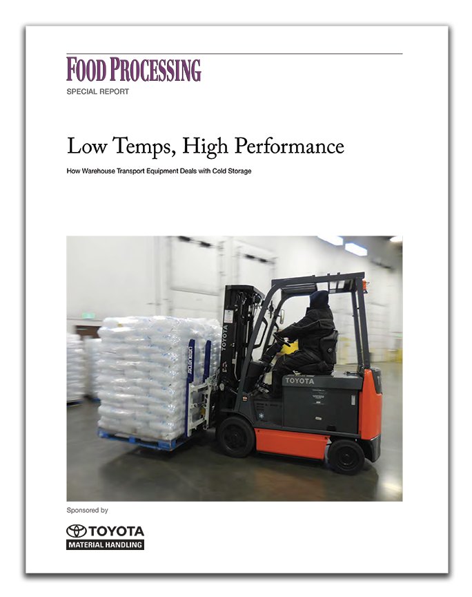 Warehouse Material Handling Equipment in Food Cold Storage Whitepaper Cover