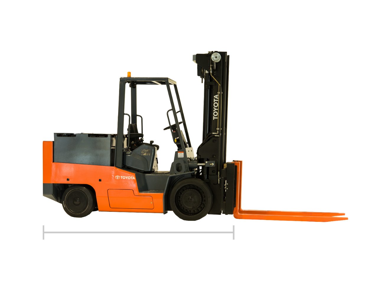 High Capacity Electric Cushion Forklift