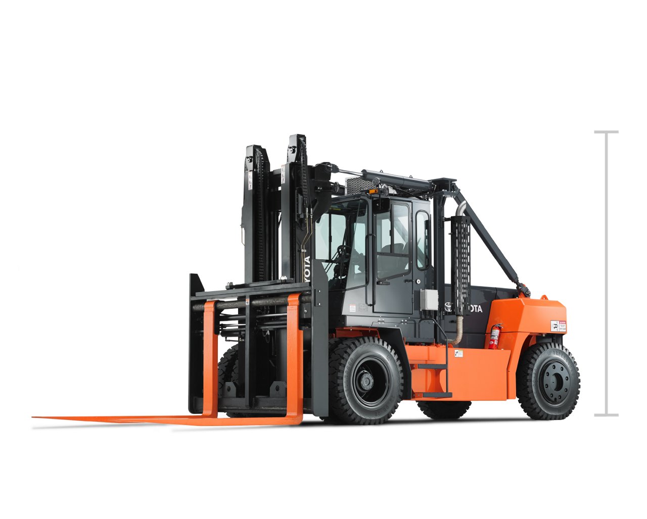 Heavy Duty Pneumatic Forklift