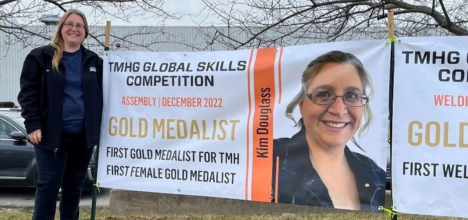 TMH's Kim Douglass Becomes First Woman to Medal in TMHG Global Skills ...