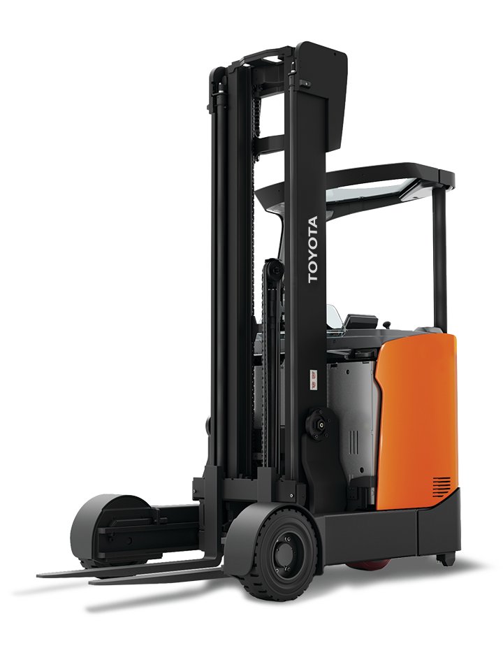 Indoor-outdoor mobile reach truck 