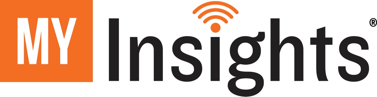 Logo MyInsights en texte blanc