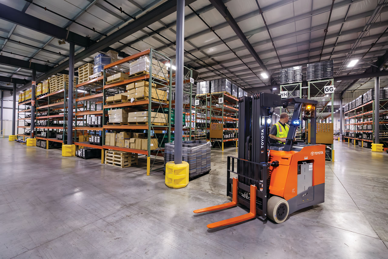 IronReach 3500 Narrow-Aisle Electric Reach Truck for sale at AlwaysBestLifts