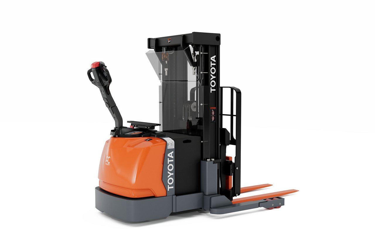 walkie reach stacker