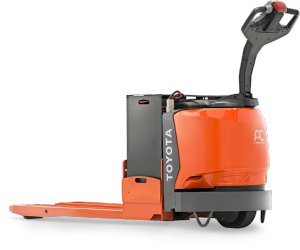 Larger electric walkie pallet jack