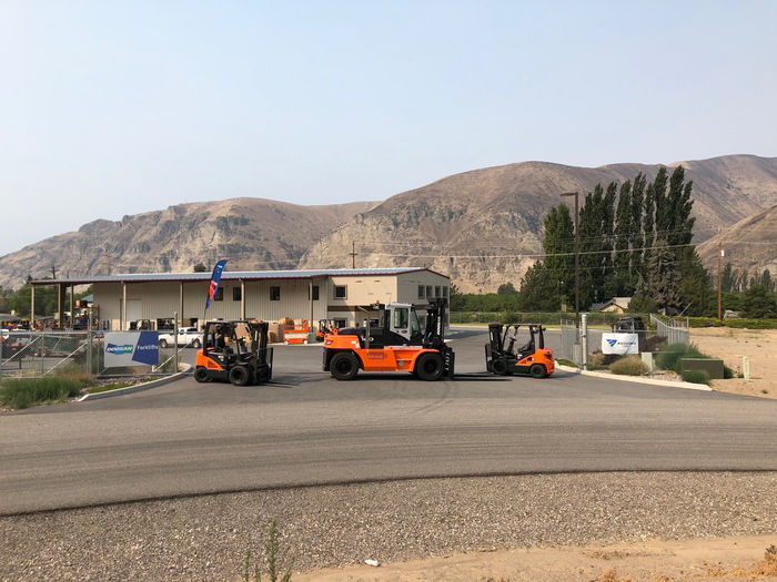 Chariot élévateur Mid Columbia : Wenatchee Branch