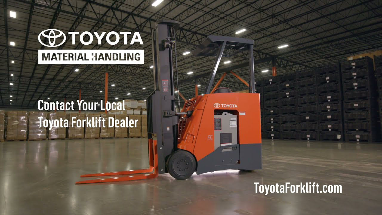 Vidéo officielle du Toyota Stand-Up Rider | Toyota Forklifts